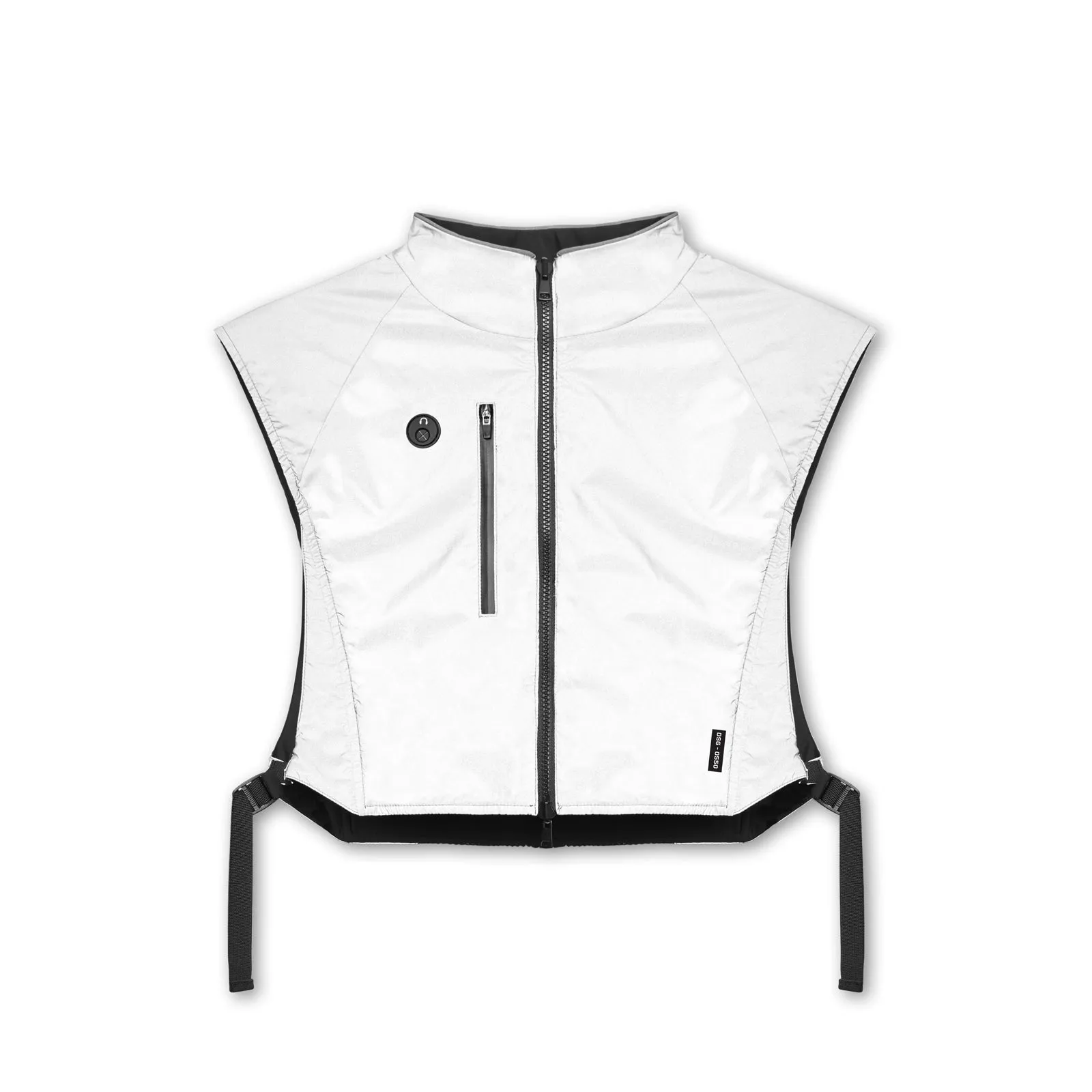 0550. TETRA® High-Vis Reversible Run Vest - Black