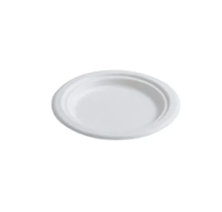 10" ROUND PFAS FREE COMPOSTABLE PLATE (500/CS)