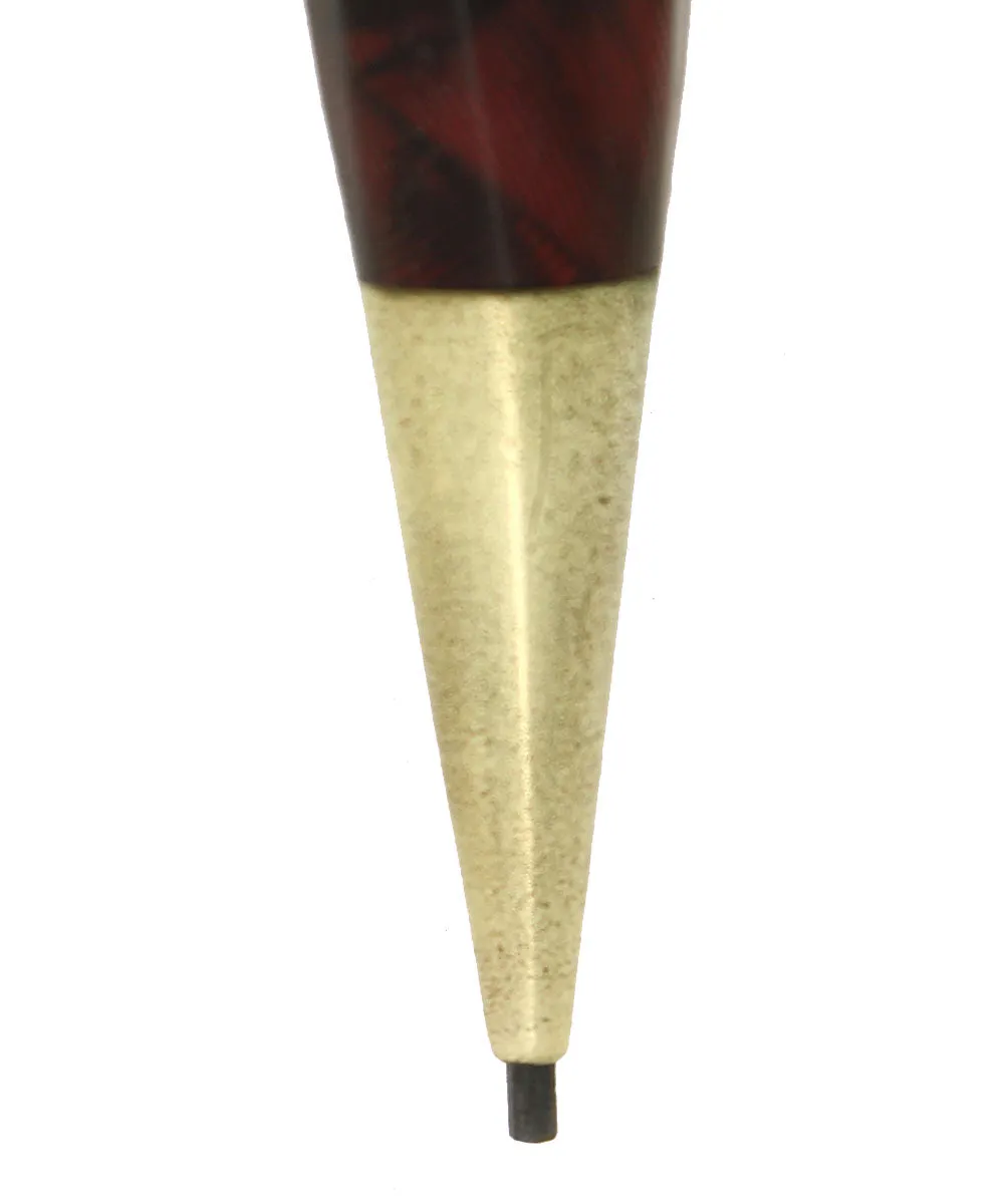 1930S WAHL EVERSHARP DORIC RED SHELL REPEATER PENCIL RESTORED