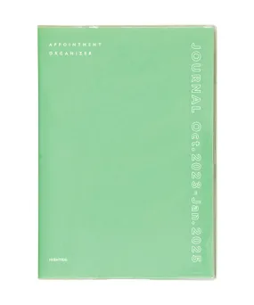 2024 A5 Monthly Coton Planner - Mint