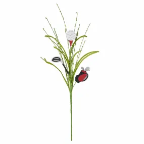 28" Golf Floral Spray: Ball, Club & Golf Bag