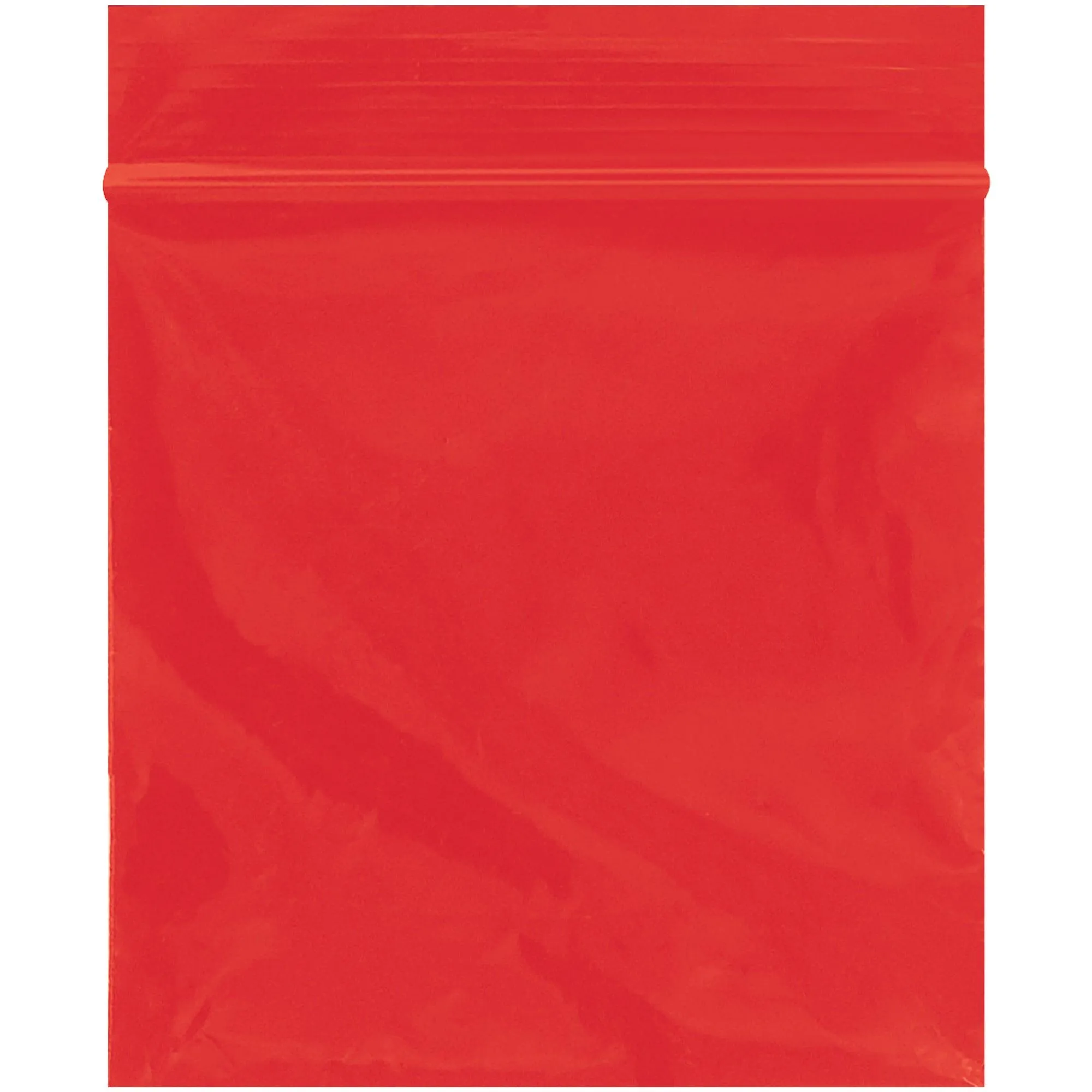 3 x 3" - 2 Mil Red Reclosable Poly Bags