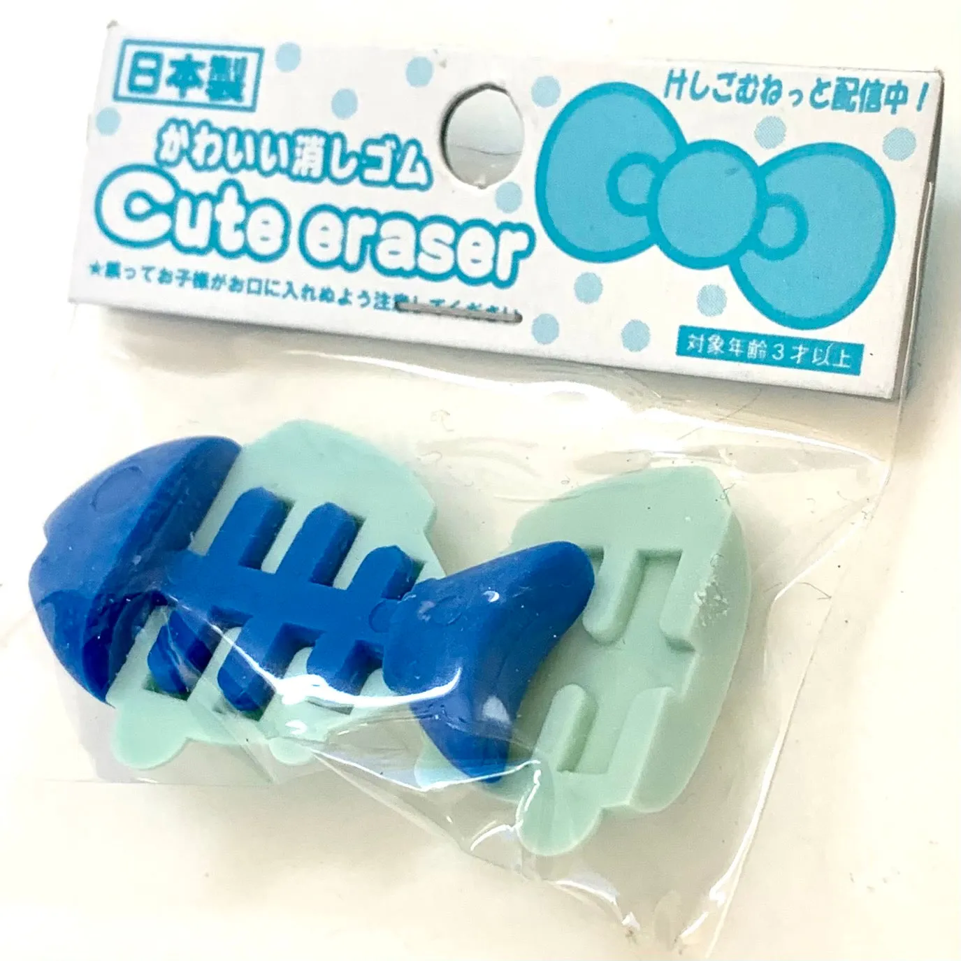 381111 FISH ERASER-4 COLORS-30