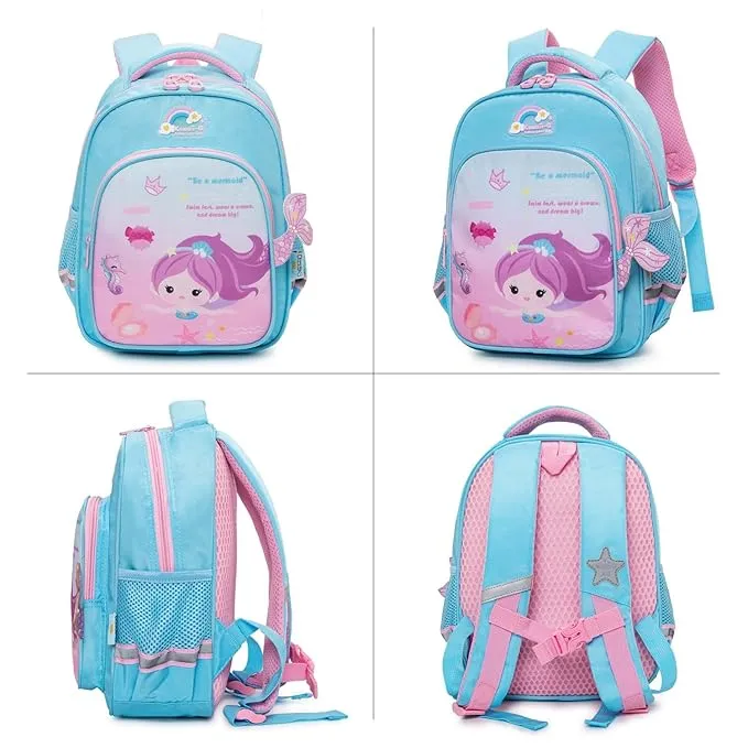 3D Design Backpack with Front Pocket for Kids