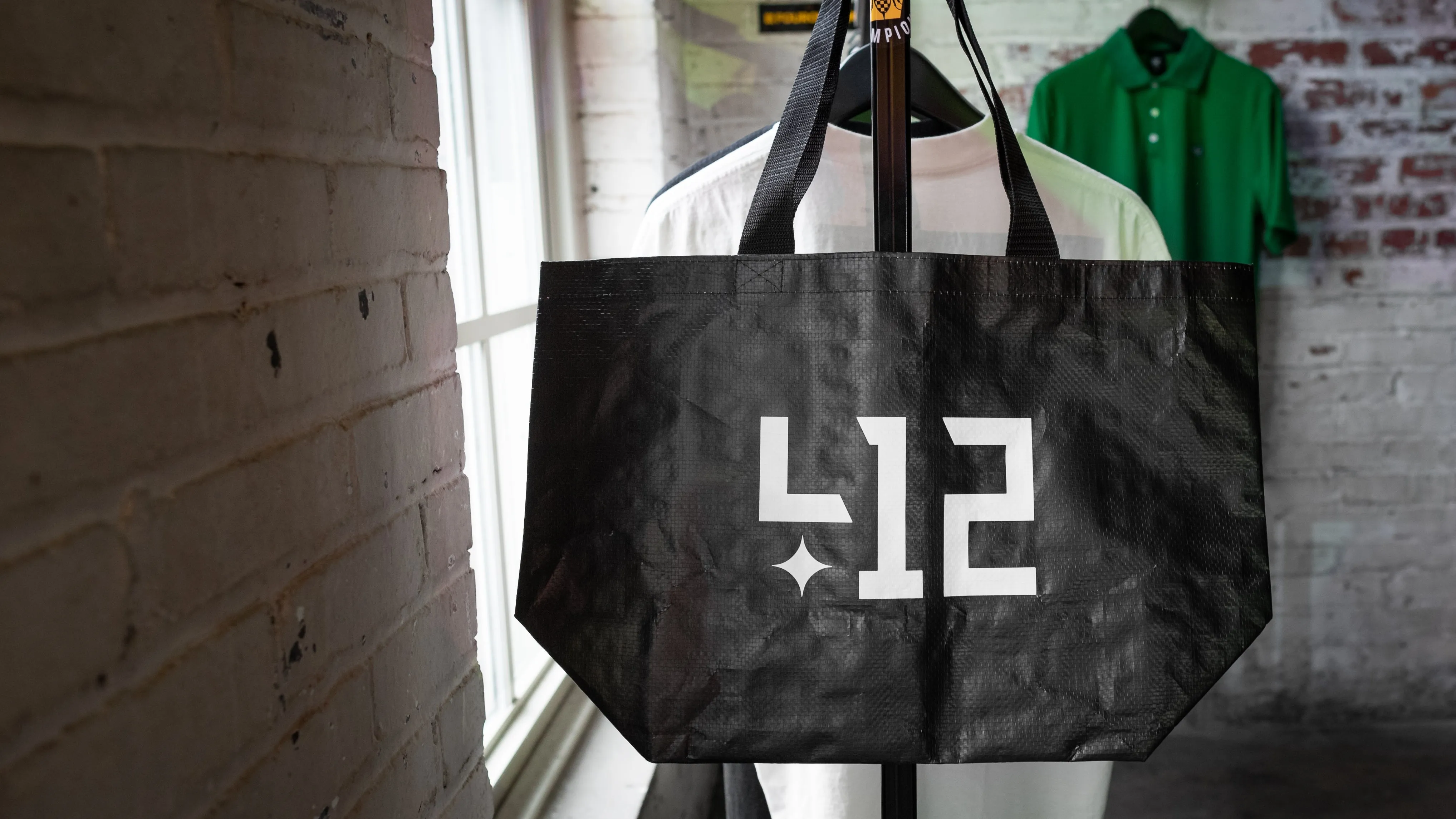 412® Reusable Woven Tote Bag