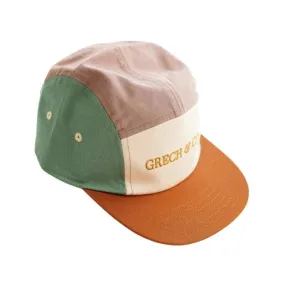 5 Panel Hat - Burlwood, Shell