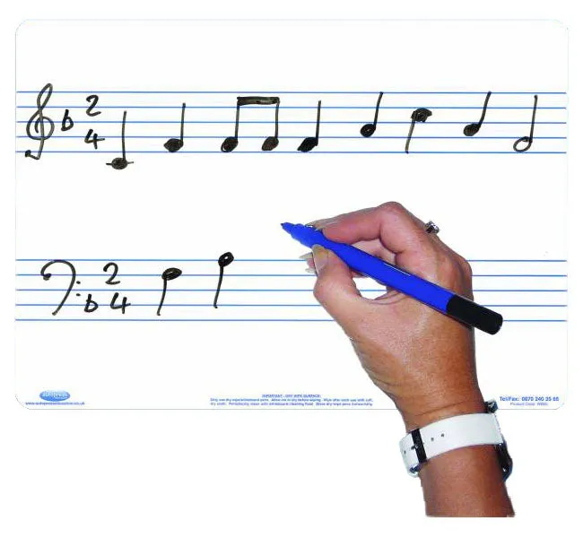 A4 Whiteboard Set - Music