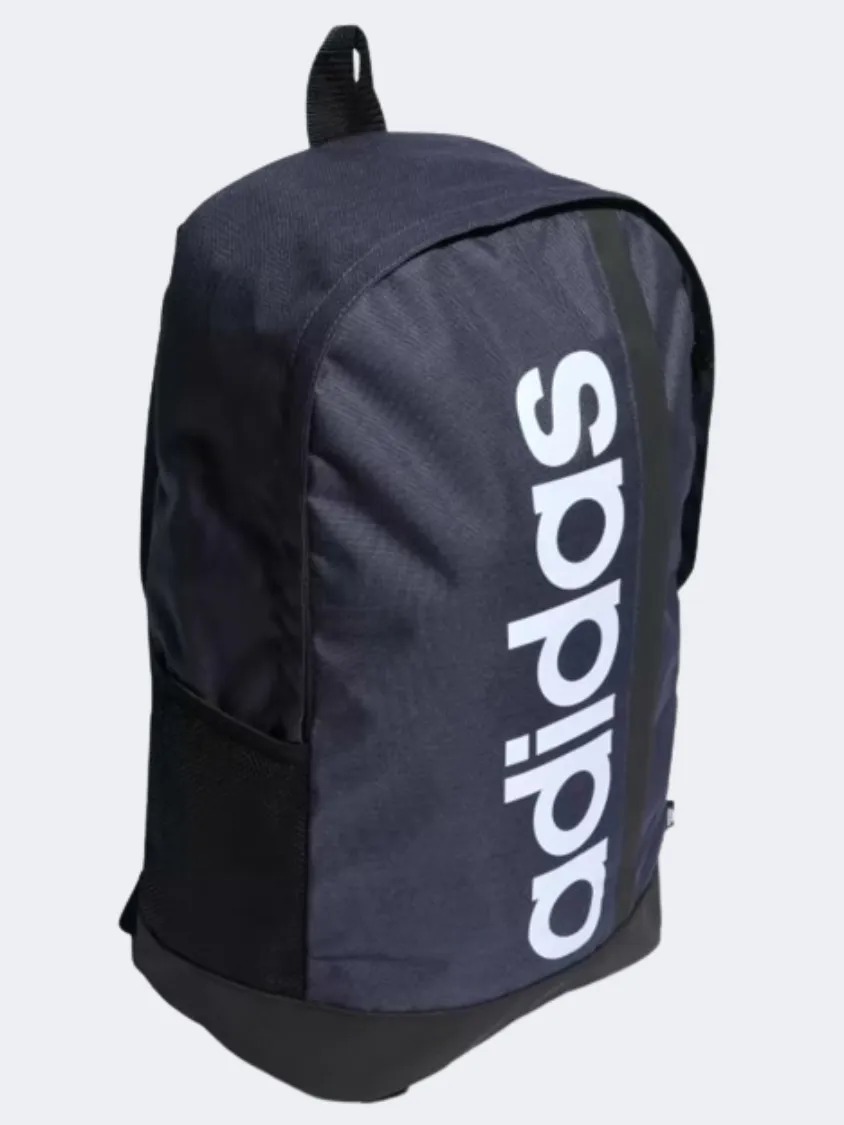 Adidas Essential Linear Logo Unisex Training Bag Navy/Black/White