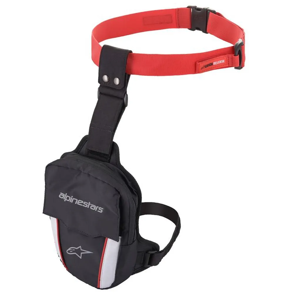 Alpinestars Access Thigh Bag Black / Red / White