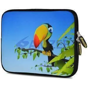 Amzer 10.5 Inch Neoprene Notebook Tablet/iPad Sleeve - Toucan World