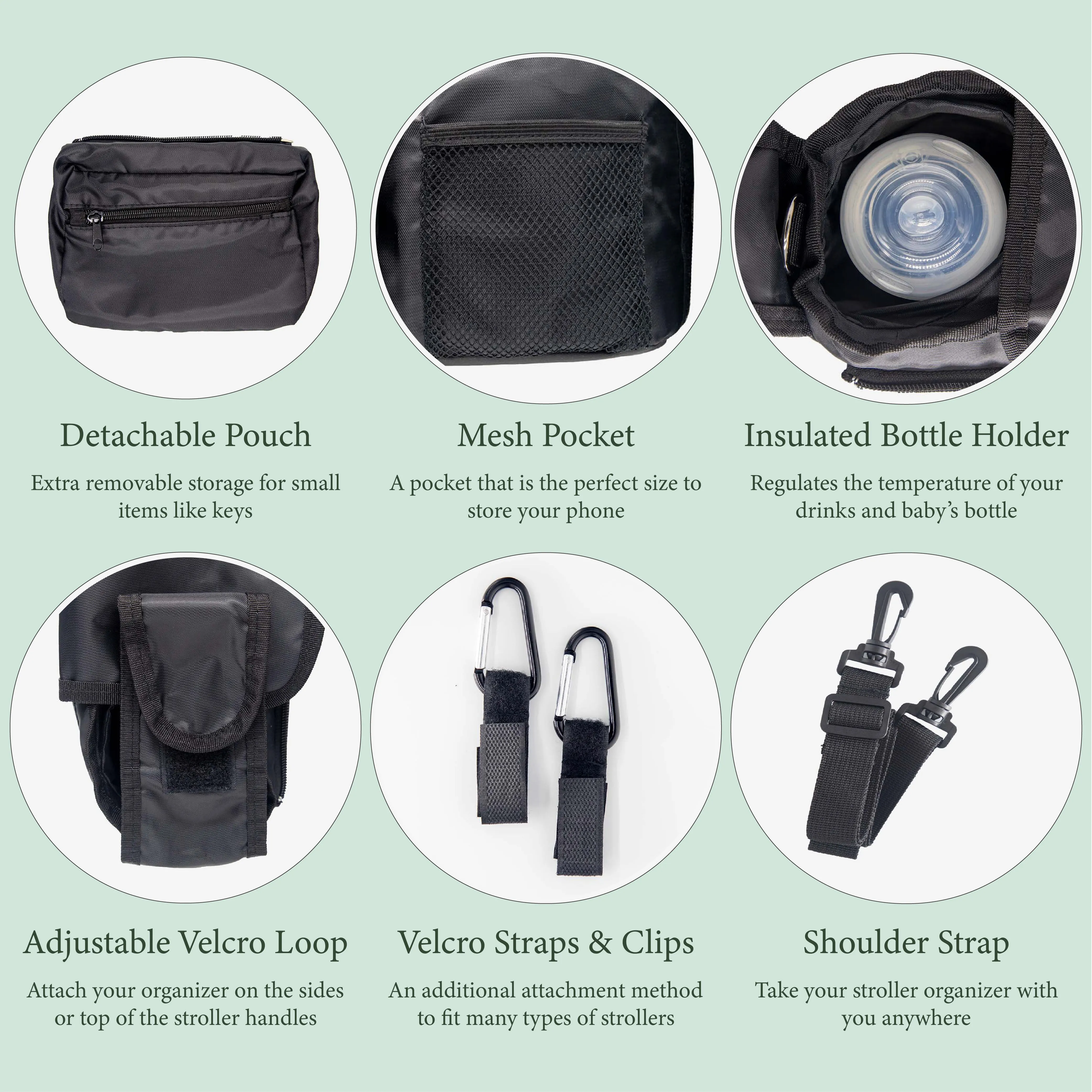 Baby Stroller Organizer