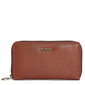 Barbour Laire Leather Medium Purse Brown