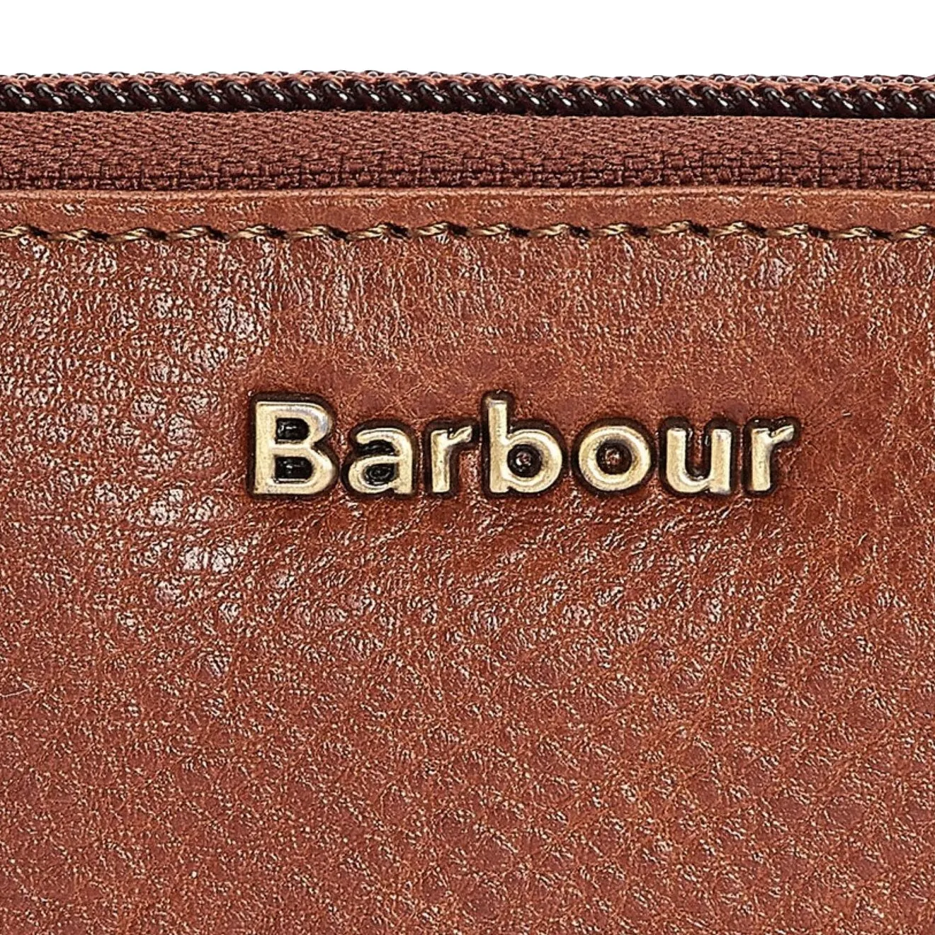 Barbour Laire Leather Medium Purse Brown