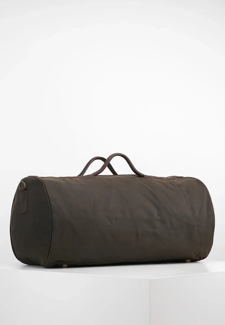 Barbour Wax Holdall Duffle Bag, olive