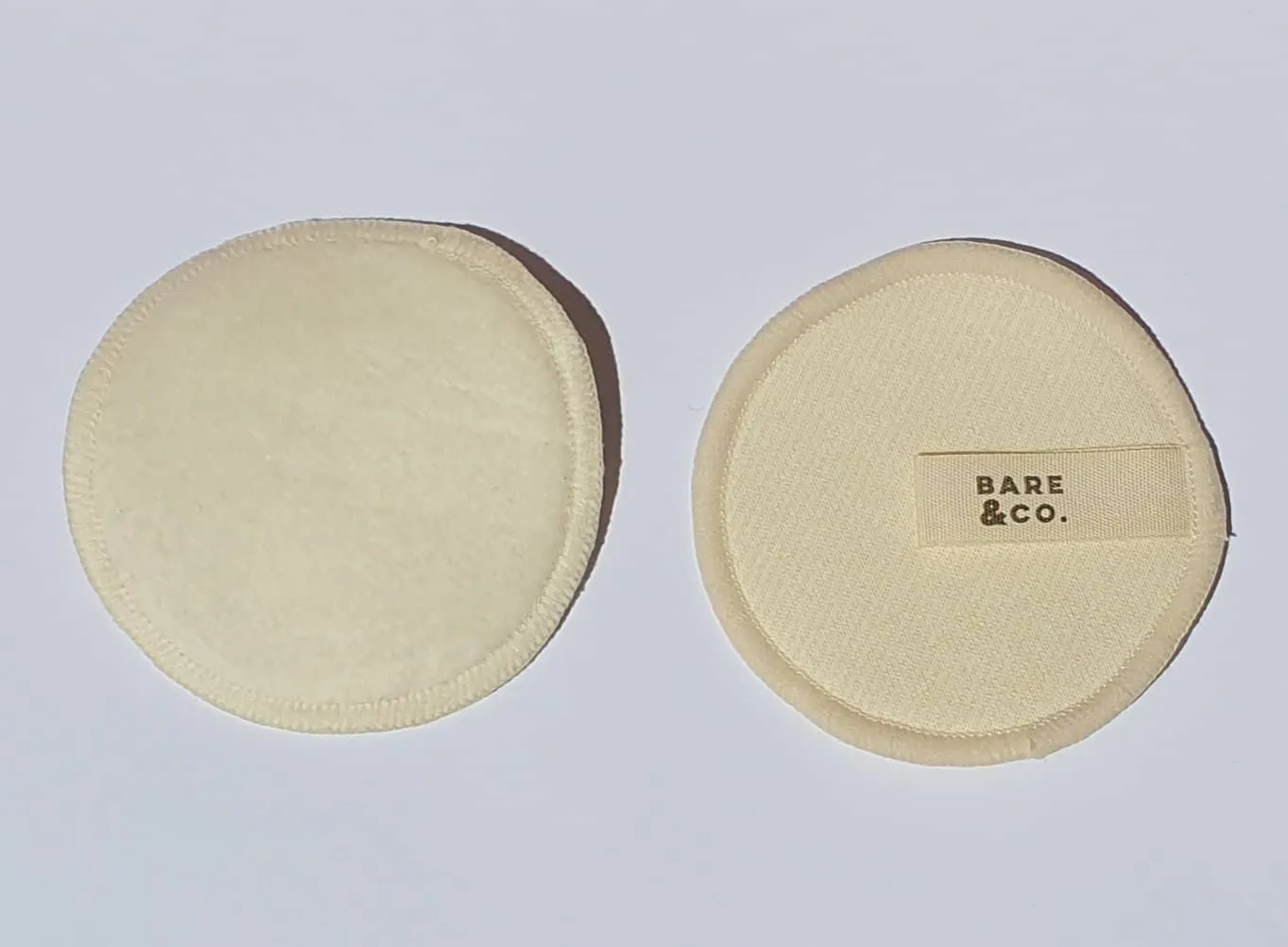 Bare & Co. - Hemp Reusable Make Up Face Pads - Mixed (6 Pack)