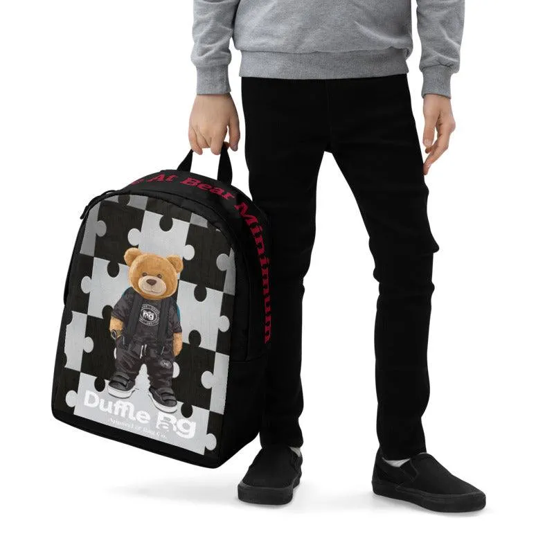 Bear Minimal Backpack  | by Duffle Bag