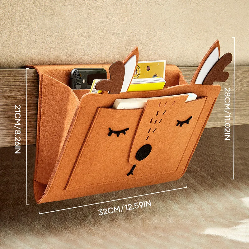 Bedside organizer hanging bag - storage solution