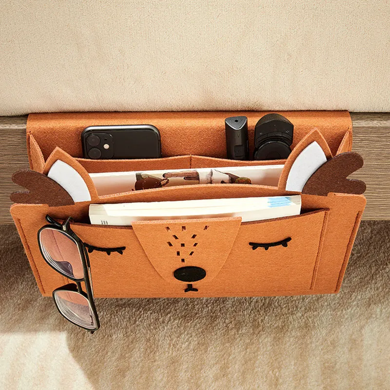 Bedside organizer hanging bag - storage solution