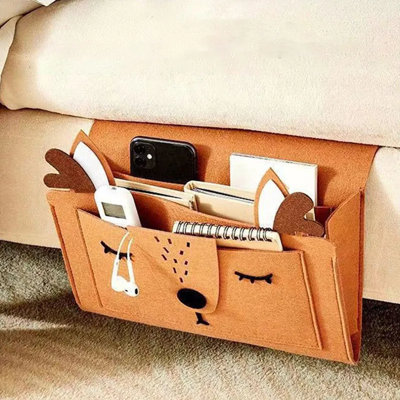 Bedside organizer hanging bag - storage solution