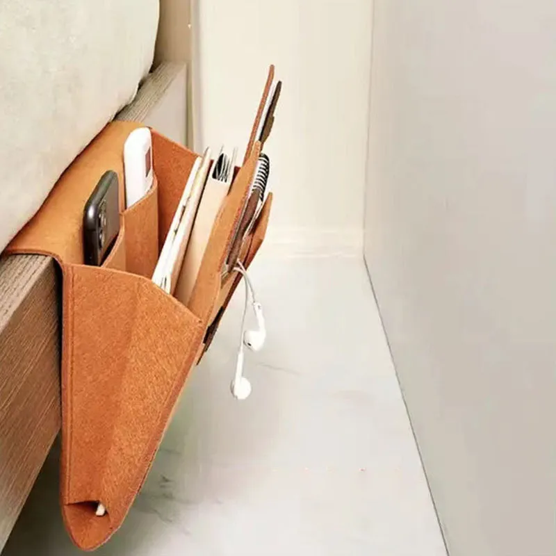 Bedside organizer hanging bag - storage solution