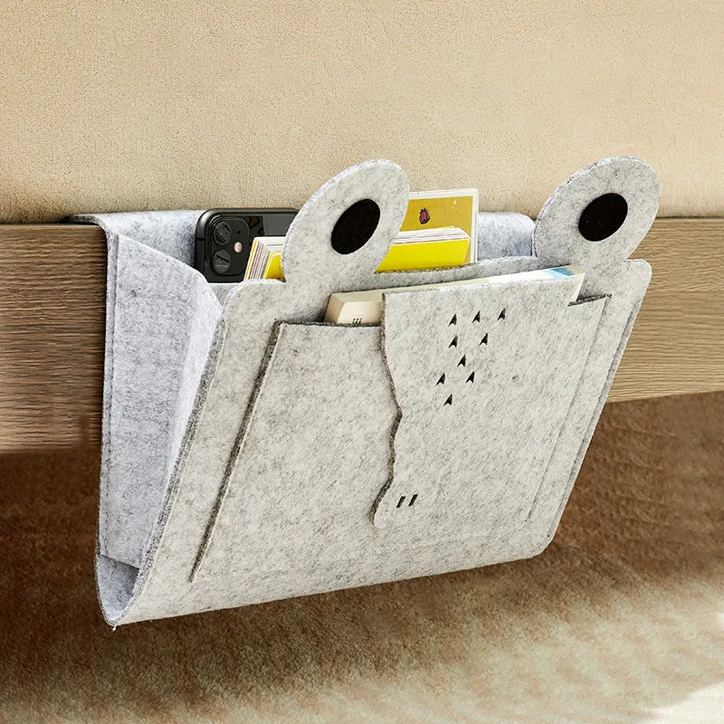 Bedside organizer hanging bag - storage solution