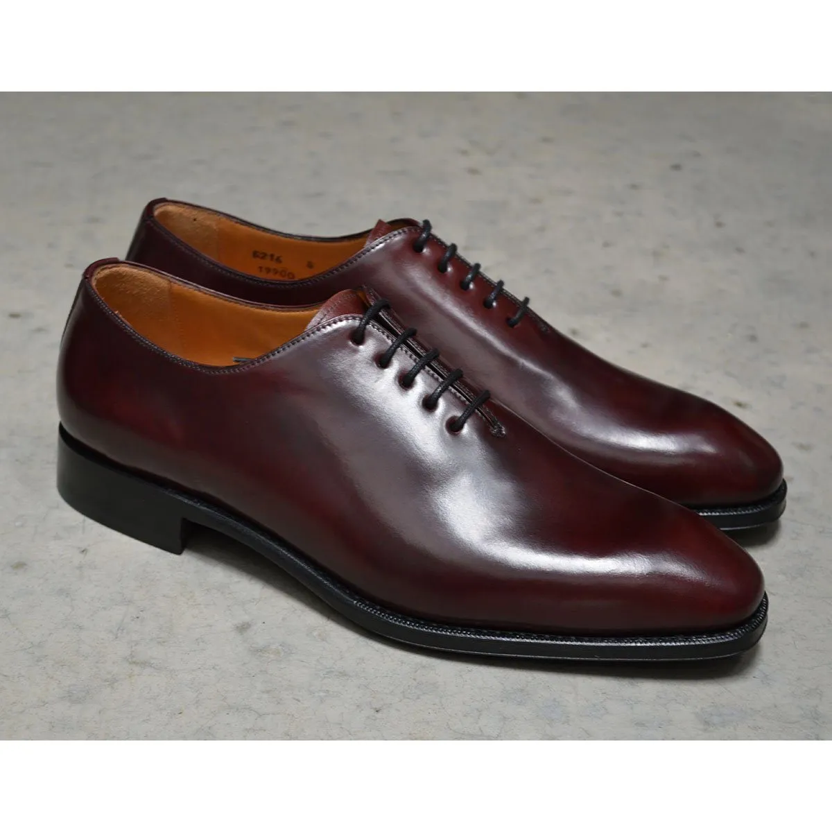 Berwick 1707 Premium Grade Cordovan Wholecut (5216) - Red Brown