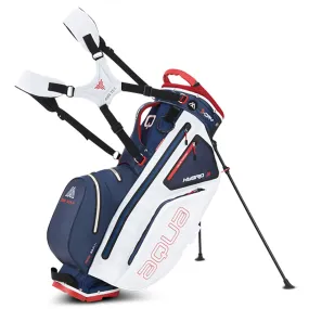 Big Max Aqua Hybrid 3 Stand Bag - Navy/White/Red