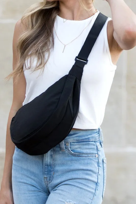 Black Everyday Sling Bag