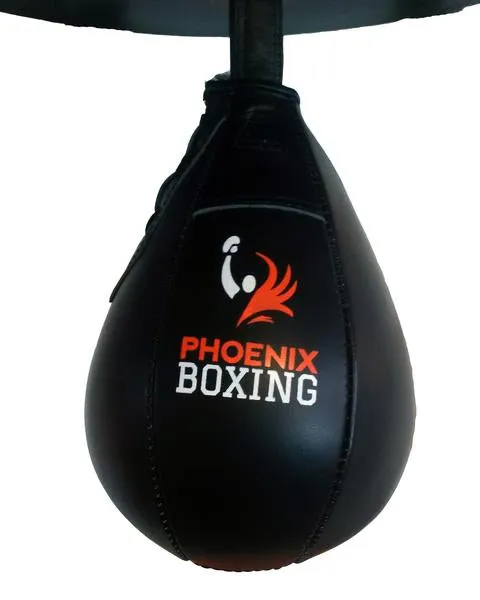 Black PHOENIX BOXING SPEED BAGS