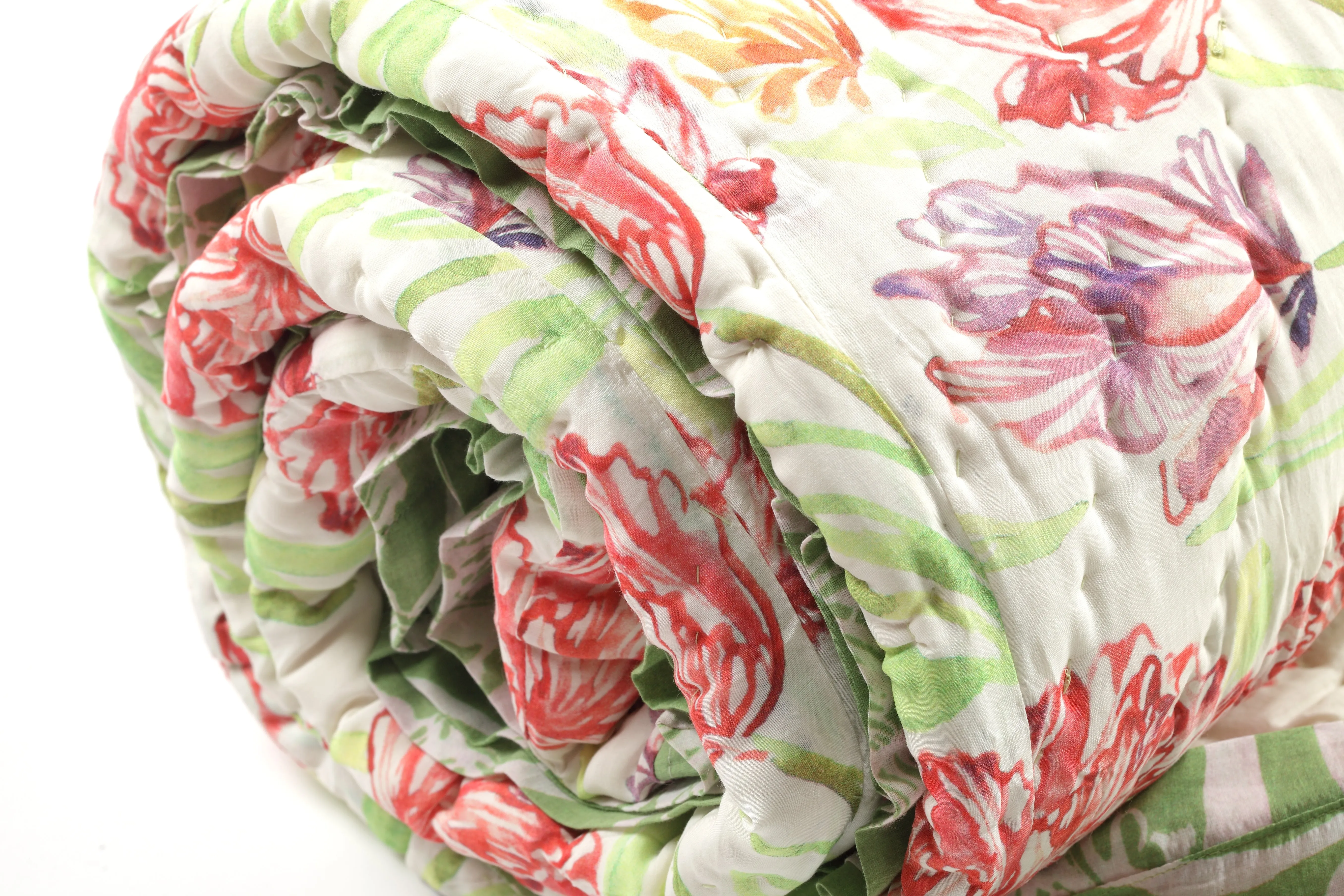 BOTANICA Silk Cotton Reversible Quilt