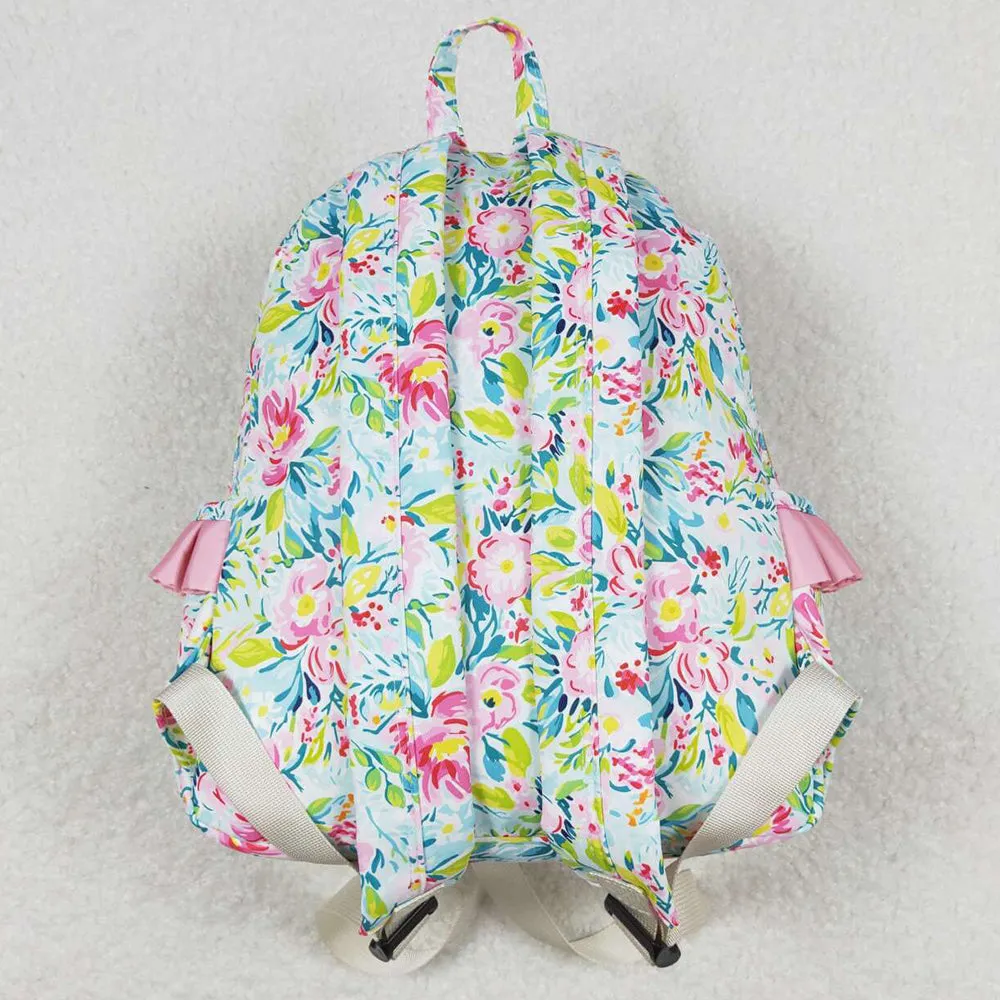 Boutique Children Kids Girls Backpack Flower Bags BA0176