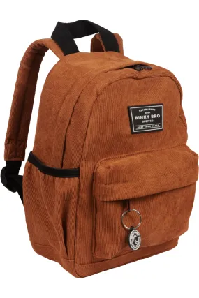 Brown Cord Backpack