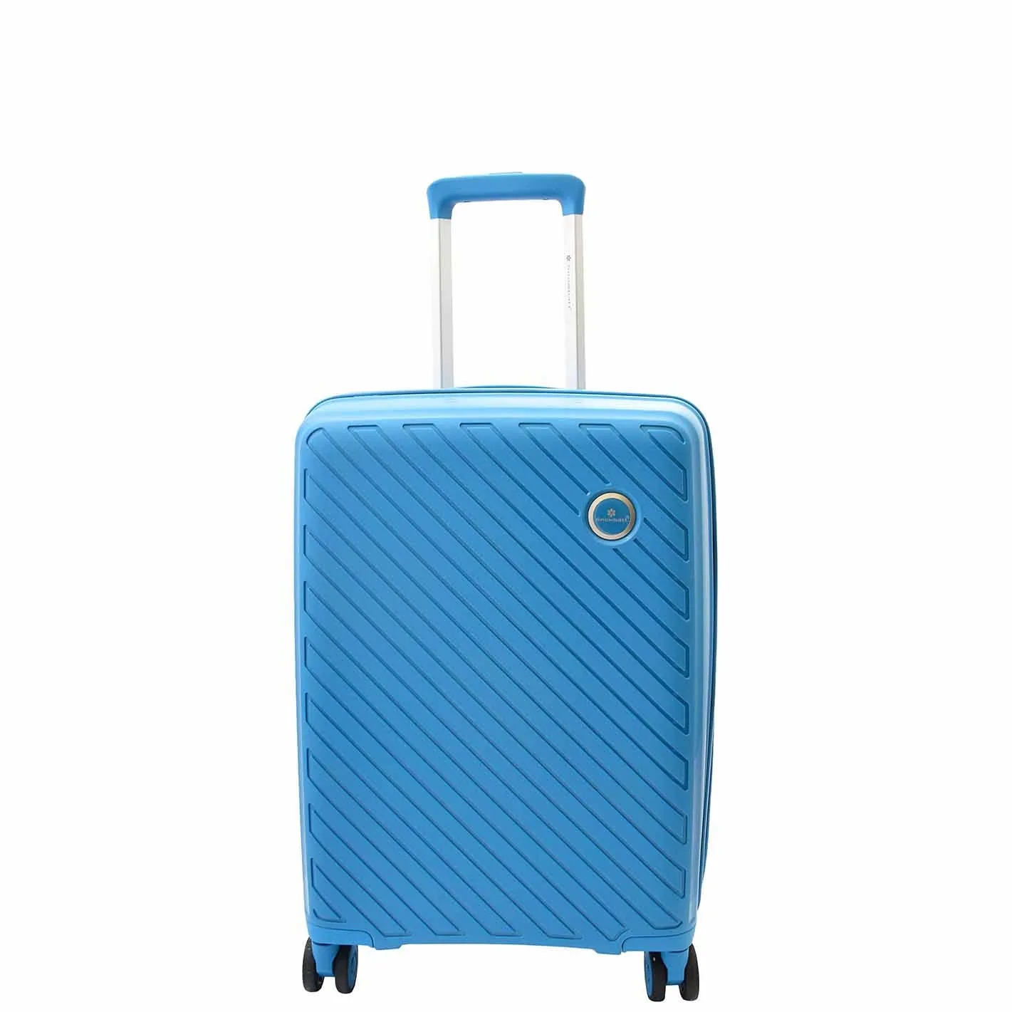 Cabin Size Suitcase Hard Shell Wheeled Luggage TOURER Blue