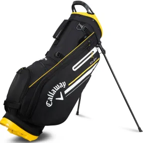 Callaway Chev Stand Bag - Black/Golden Rod