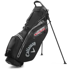 Callaway Hyper Dry C Stand Bag - Black/Charcoal