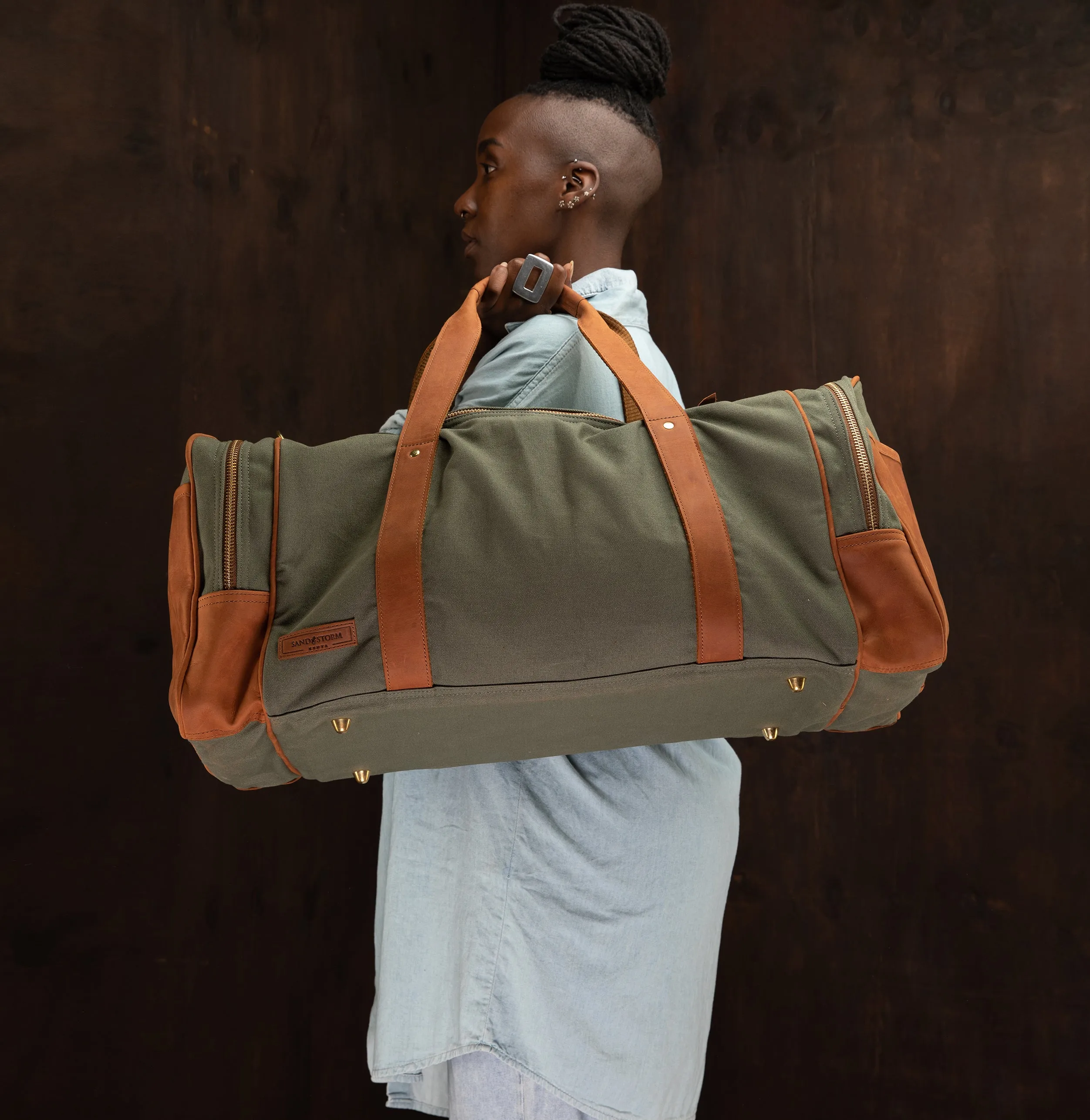 Canvas Pioneer Duffle Bag