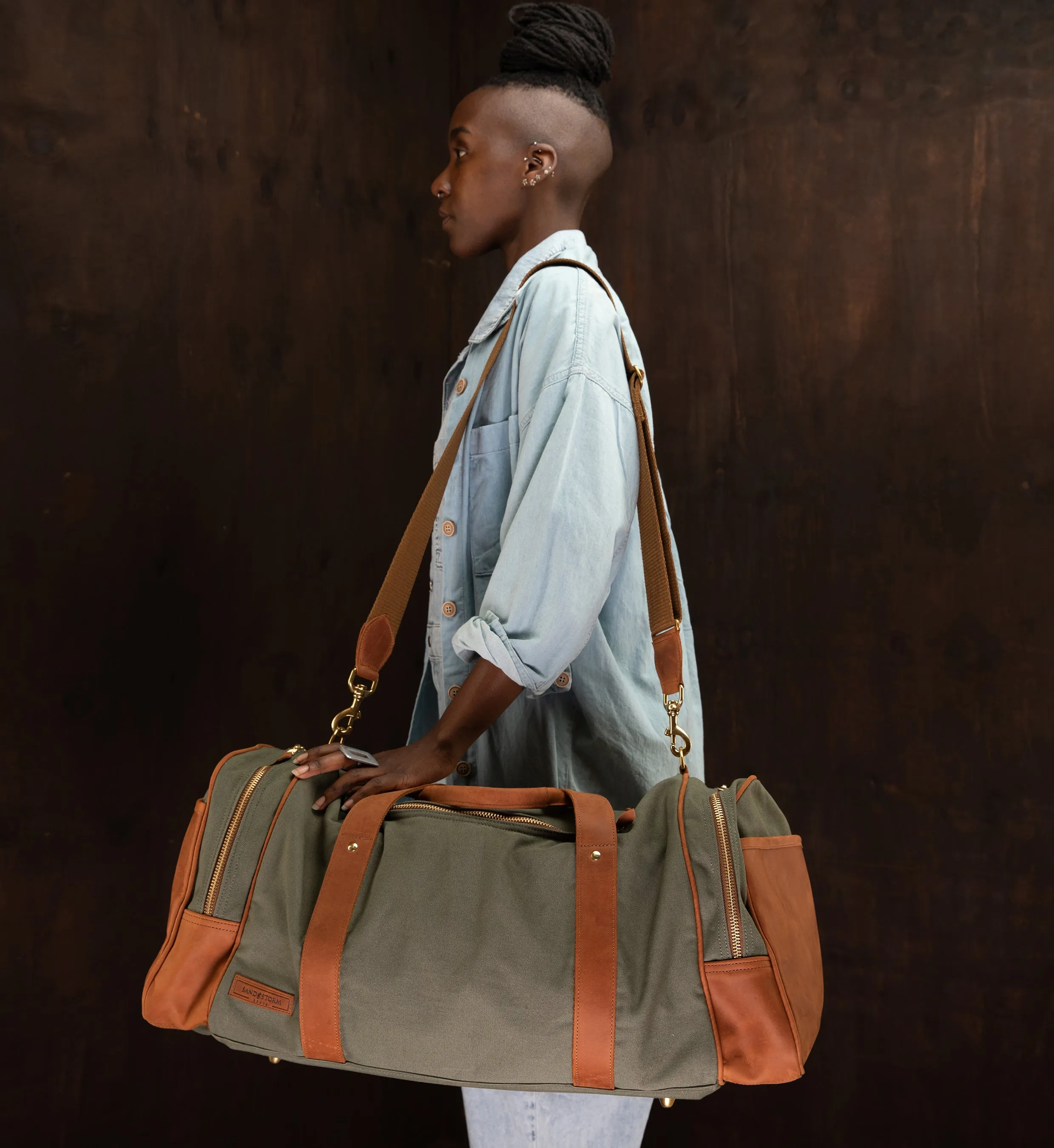 Canvas Pioneer Duffle Bag