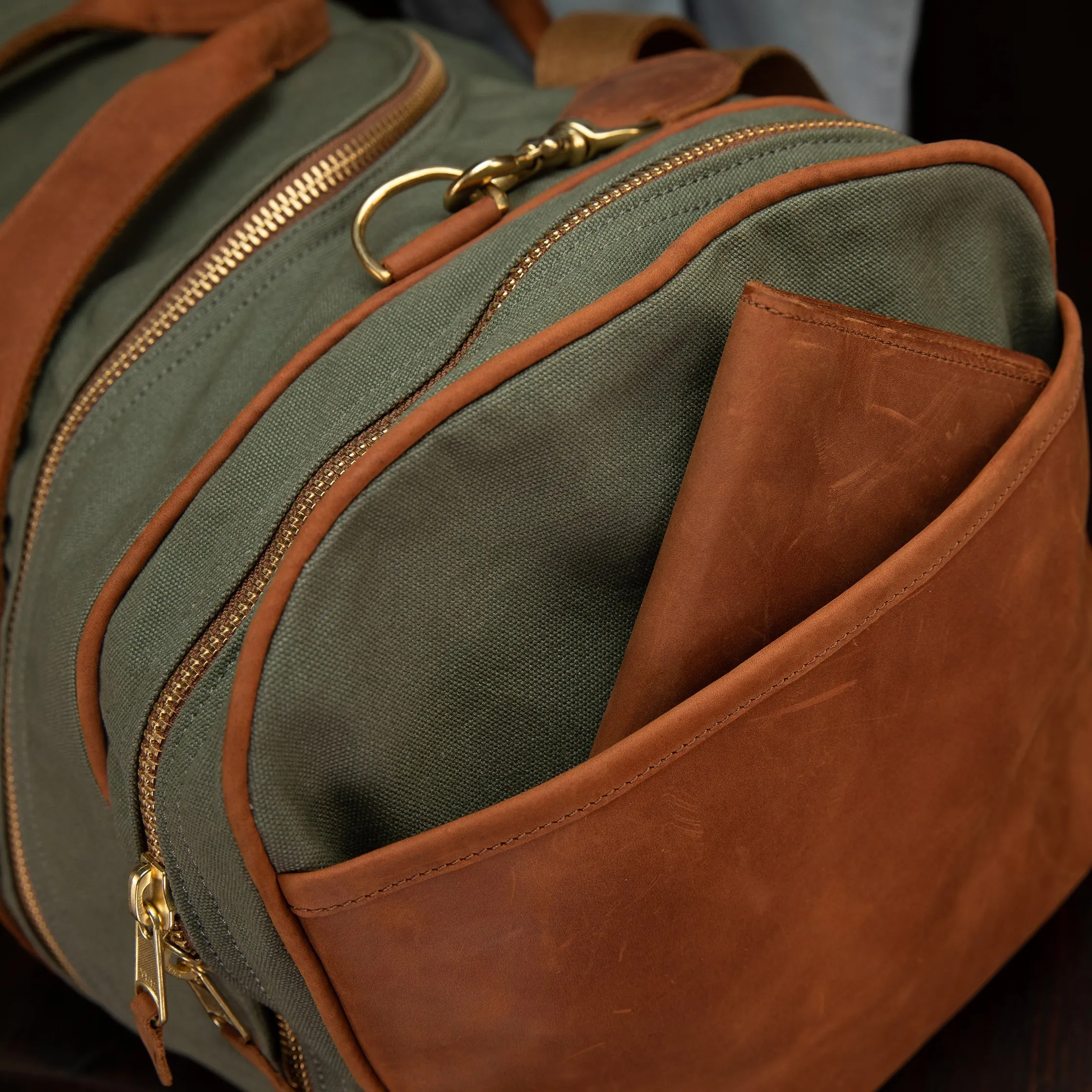 Canvas Pioneer Duffle Bag