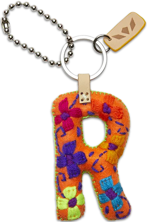 Charm, Orange Felt Alphabet