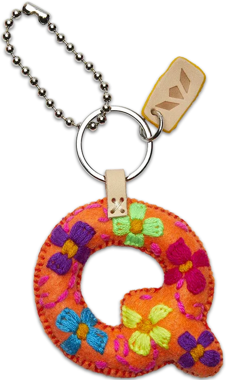 Charm, Orange Felt Alphabet