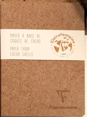 Clairefontaine Recycled Cocoa Shell Notebook