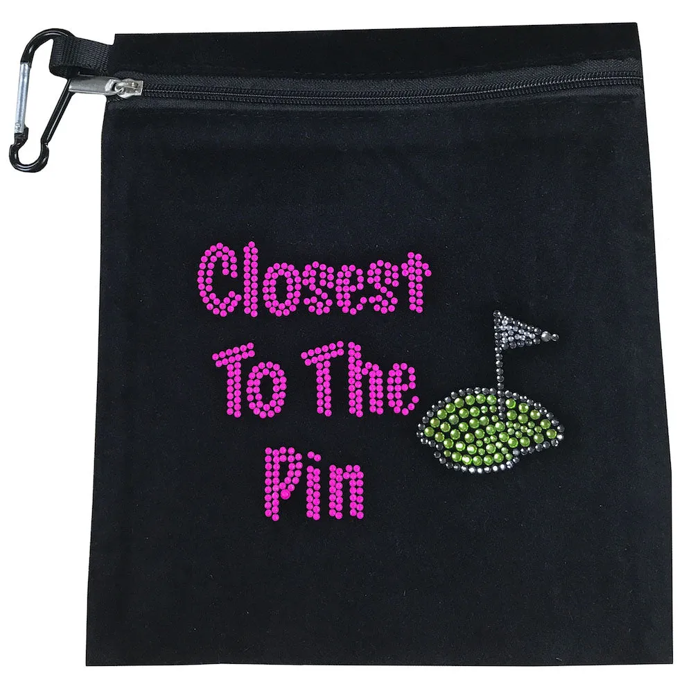 Closest To The Pin Bling Golf Accessory Bag