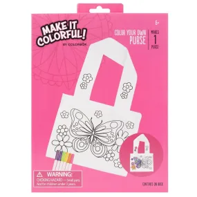 Colorbok Make It Colourful! Colour Your Own Purse*