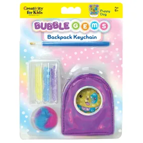 Creativity for Kids - 6471000 | Bubble Gems Backpack Keychain - Puppy Dog