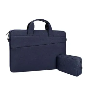 Custom Waterproof Business laptop Case sleeve Office Bag -Navy Blue