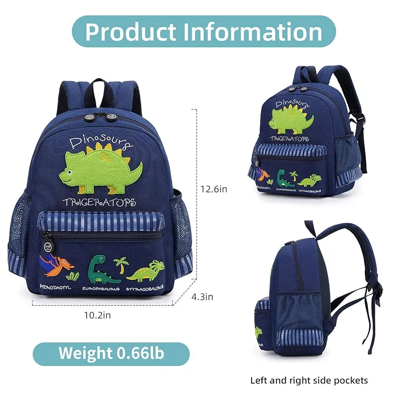 Cute 3D Dinosaur Backpack for Kids