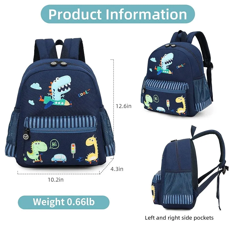 Cute 3D Dinosaur Backpack for Kids