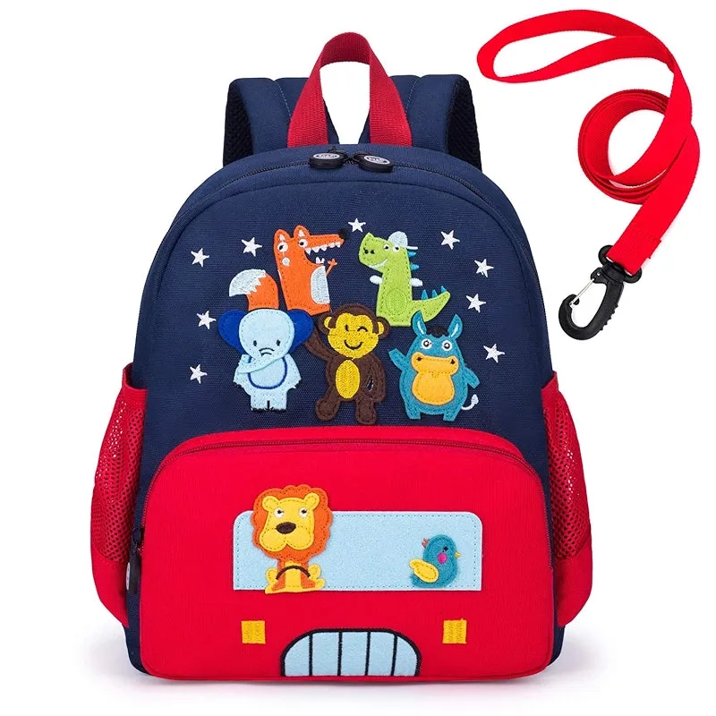 Cute 3D Dinosaur Backpack for Kids