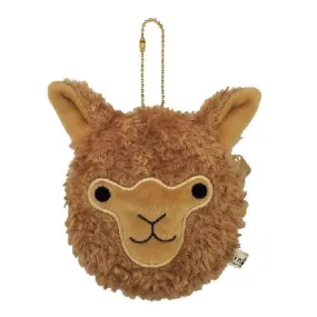 Cute Alpaca Face Coin Purse