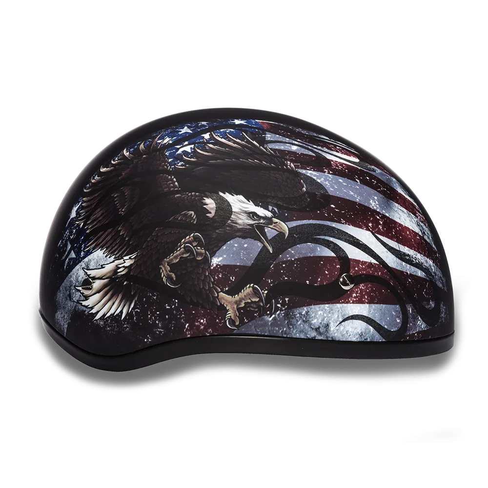 D6-USA D.O.T. DAYTONA SKULL CAP - W/ USA